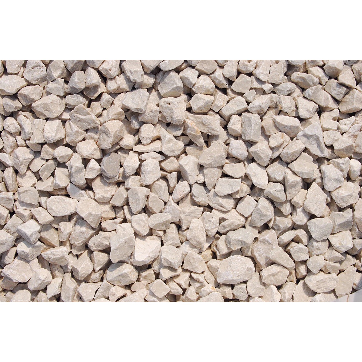 Marmorsplitt Chateau-Beige 16 - 25 mm 1000 kg Big-Bag