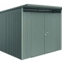 Biohort Gerätehaus AvantGarde, Gr. A6 mit Doppeltür, Quarzgrau-Metallic_13