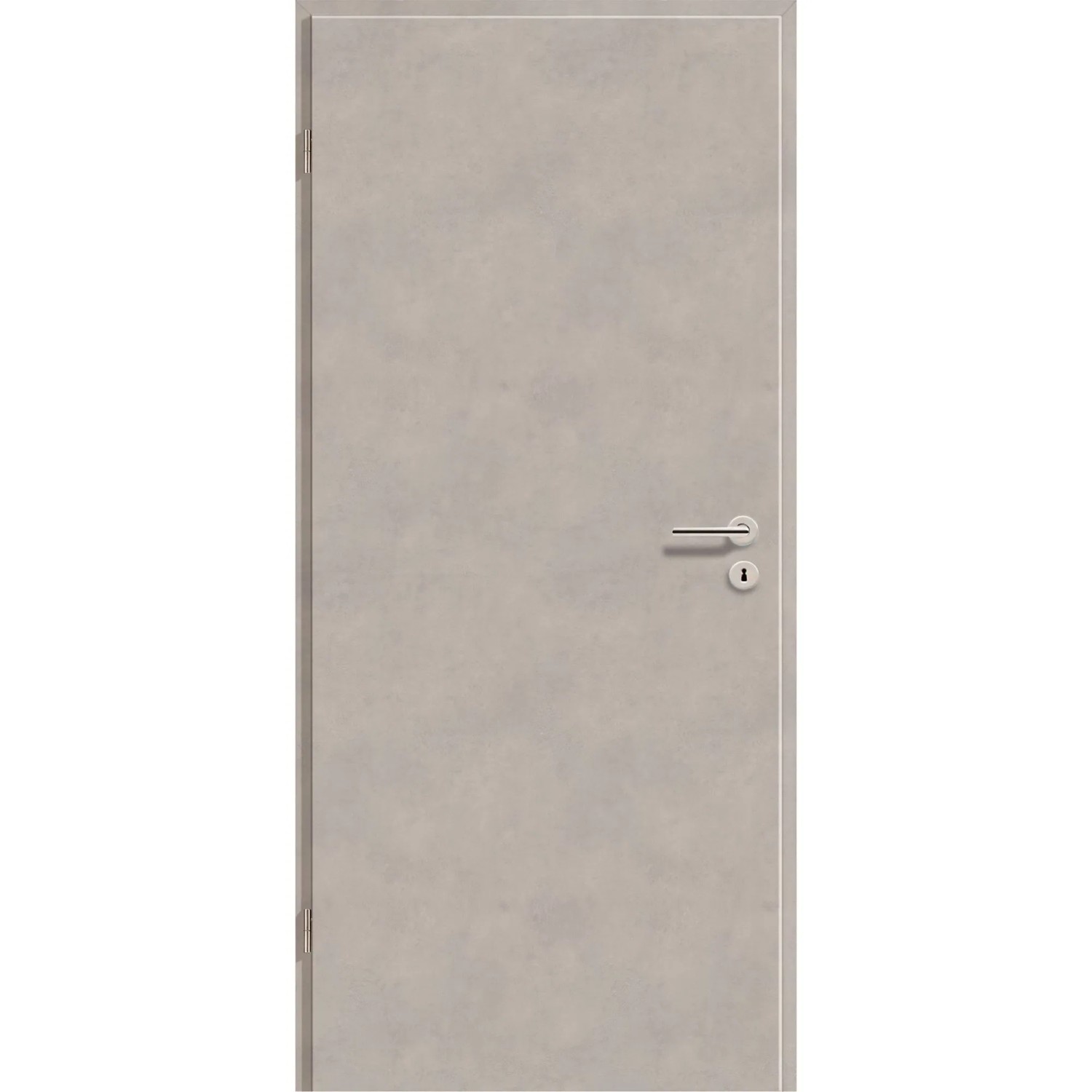 GetaDoor Zimmertür CPL Semento 73,5 cm x 198,5 cm Anschlag L