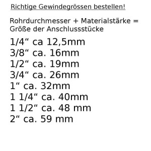Boni-shop Schraubfitting Für Verbundrohr  16x2 Kreuzung