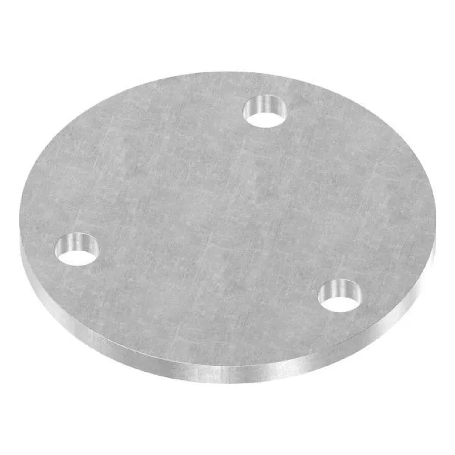FeNau Ankerplatte 100x6 mm 3 Bohrungen Stahl Roh