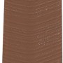Außenecke Modern 60 Clip SB blassbraun für Laminat & Parkett, Detailansicht.