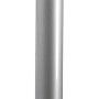 Hettich Tischbein, silberfarben, höhenverstellbar (900-1200mm), inkl. Montageplatte.