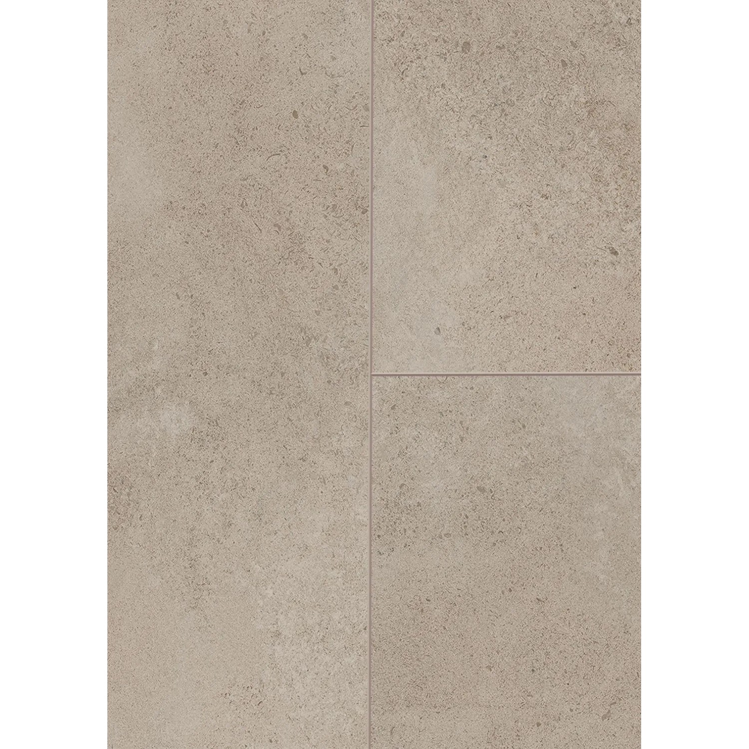 Classen Designboden HydroClick Fliese Betongrau, wasserresistenter Vinylboden in Fliesenoptik.