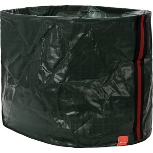 Laubsack Premium, 120 l, Gartensack aus beschichtetem Gewebe mit Tragegriffen für Gartenabfälle.