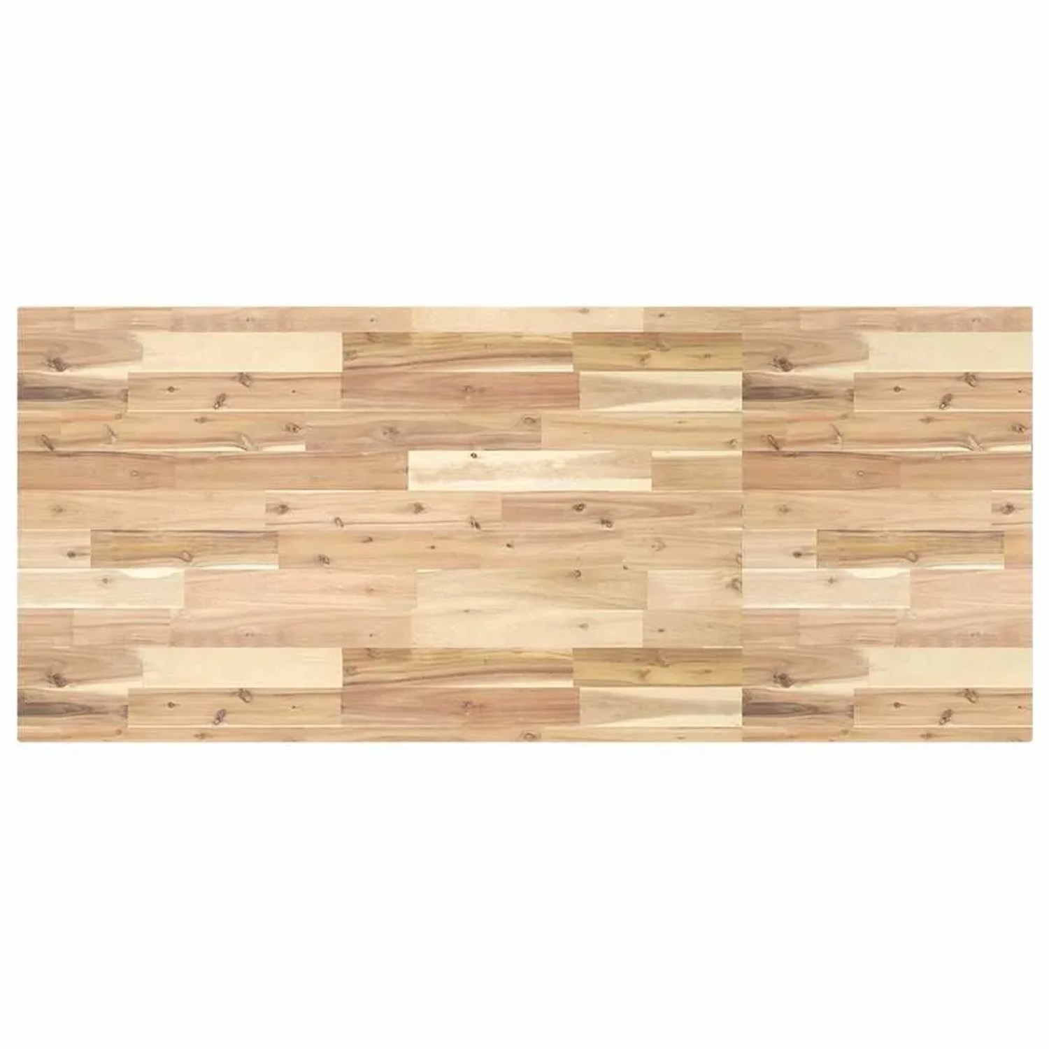 vidaXL Schreibtischplatte Unbehandelt 120x60x4 cm Massivholz Akazie 3279741