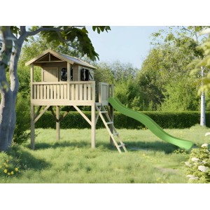Prestige Garden Stelzenhaus Funny XXL KDI Inklusive Rutsche