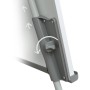 Detailaufnahme: KARAT Flipchart Coyote PRO, klappbar, mit Dreibein Stativ, Höhenverstellung.