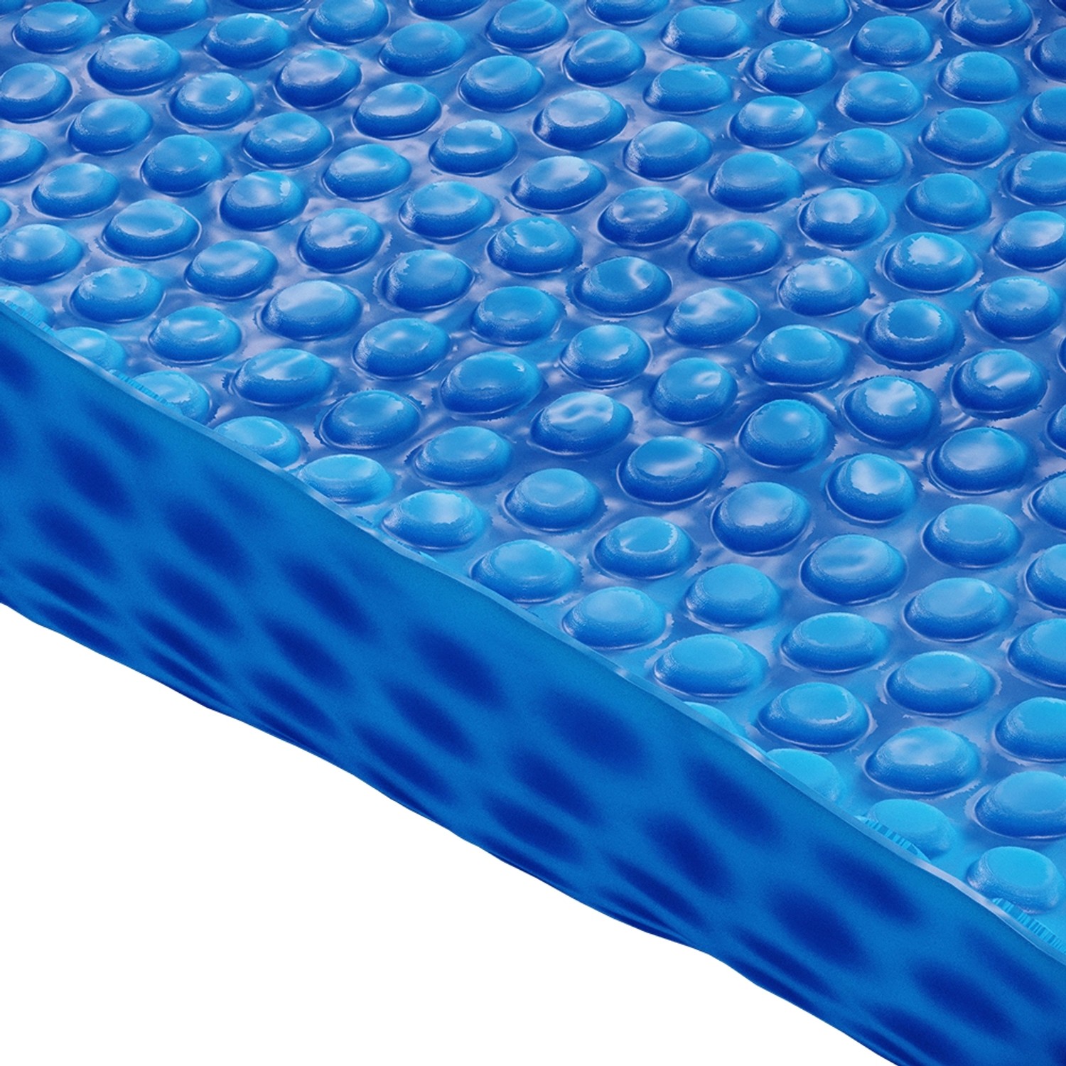 Blaue OK-Living Solarfolie 800 cm, robuste Poolabdeckung zur Poolheizung und Schutz vor Schmutz.