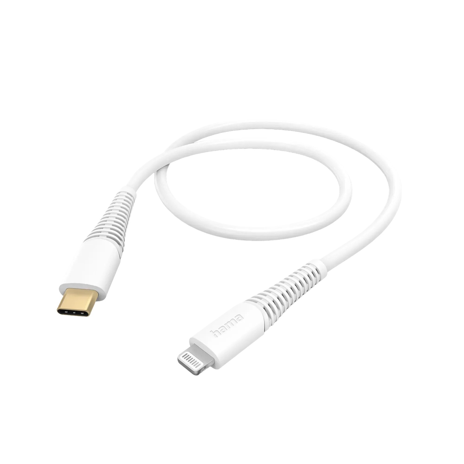 Hama Ladekabel USB-C-Lightning 1,5 m Weiß
