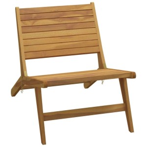 vidaXL Gartenstuhl Massivholz Teak 319153