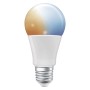Osram Matter E27 LED-Lampe, dimmbar, mit anpassbarer Lichtfarbe (Tunable White).