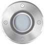 vidaXL LED-Bodeneinbaustrahler 3 Stk Outdoor Rund 42412_7