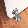 Relaxdays Türfeststeller Edelstahl Silber Magnetisch 8 cm x 5 cm 160 g_5