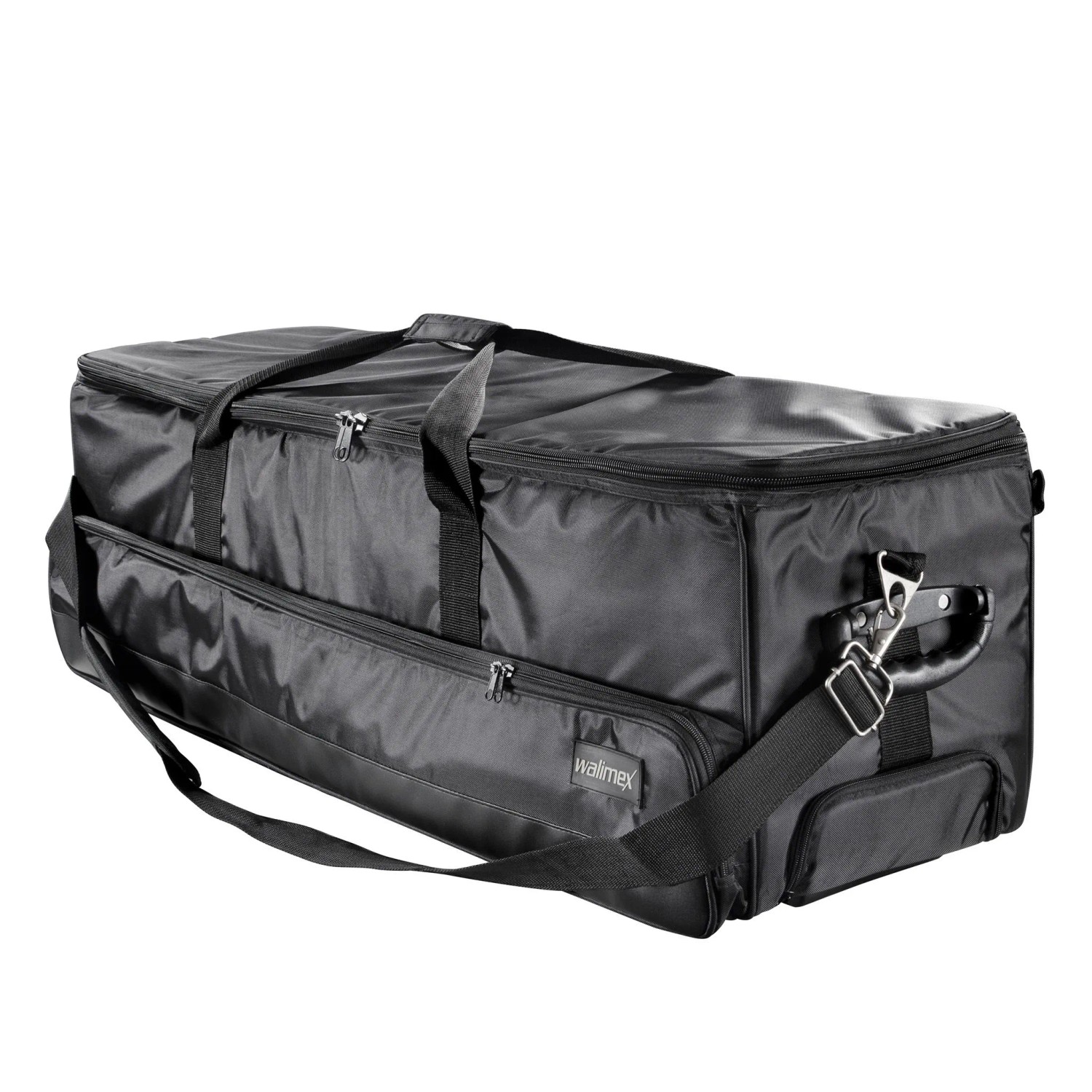 Walimex Pro Studio Trolley Xl Schwarz 1027X379X324Mm Griff Ausziehbar Gurt Räder