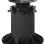 Verstellbares GS Terrassen Stelzlager 170-270 mm mit Balkenaufnahme für Terrassendielen.