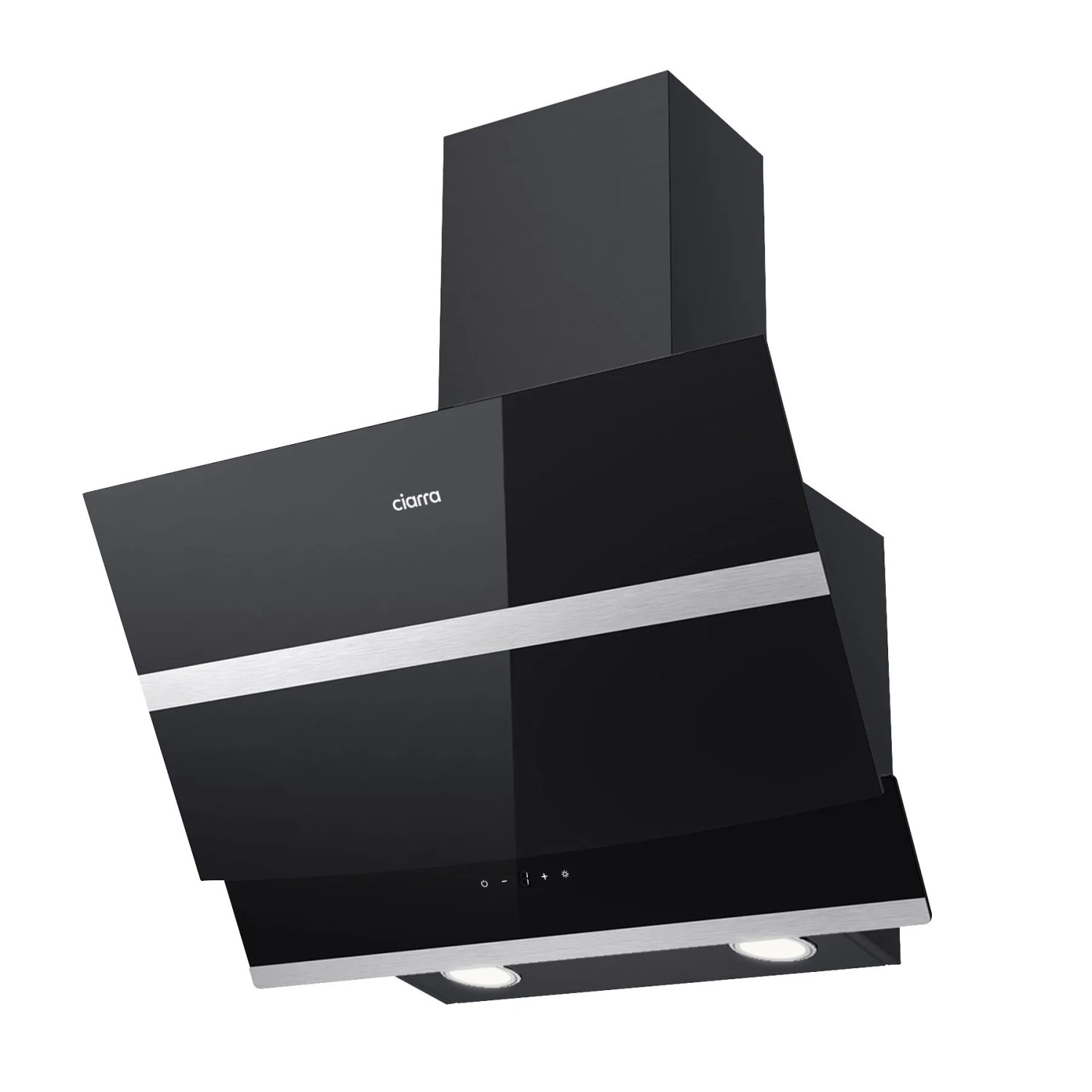 CIARRA Kopffreihaube 60 cm 650 m³/h A+++ Dunstabzugshaube WIFI-APP Touch Control CA6736NB