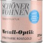 Dose Schöner Wohnen Trendstruktur Effektfarbe Metall-Optik Rosegold, 375ml.