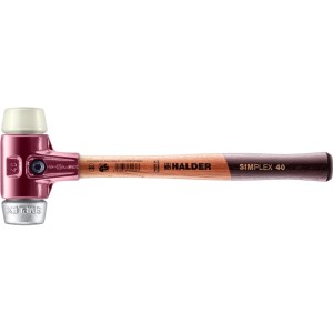 Halder Simplex Schonhammer Ø 40 mm Nylon Weichmetall