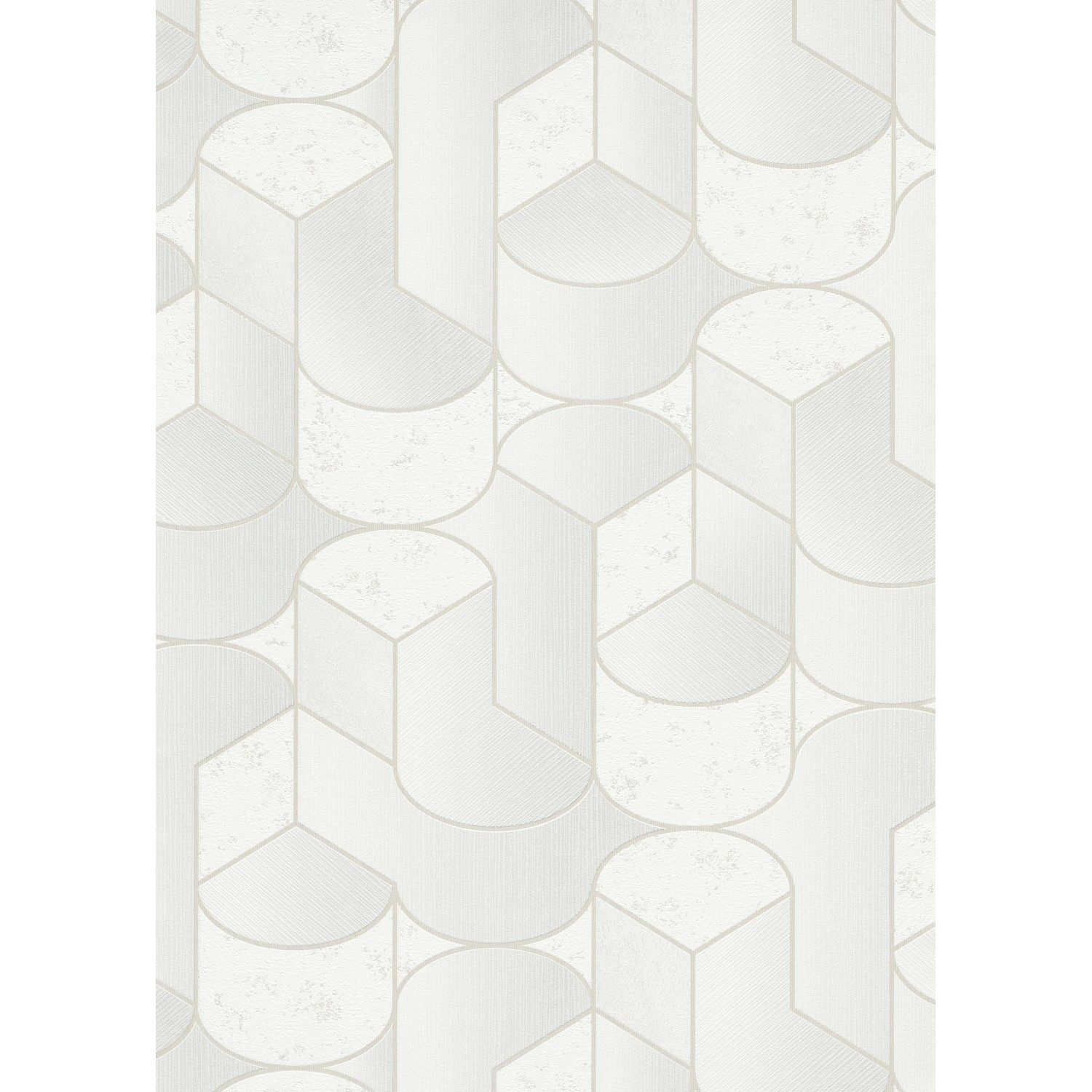 Erismann Vliestapete Collage Mirage 10,05 m x 0,53 m Hellgrau