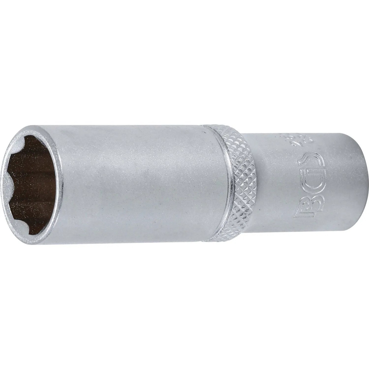BGS Steckschlüssel Einsatz Super Lock Tief Antrieb Innenvierkant 10 Mm  3 8 Zoll  SW 14 Mm 2604