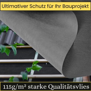 Anthrazit-schwarze AMF Dachunterspannbahn (1,5x25m) mit Klebeband, auf einem Dach verlegt.