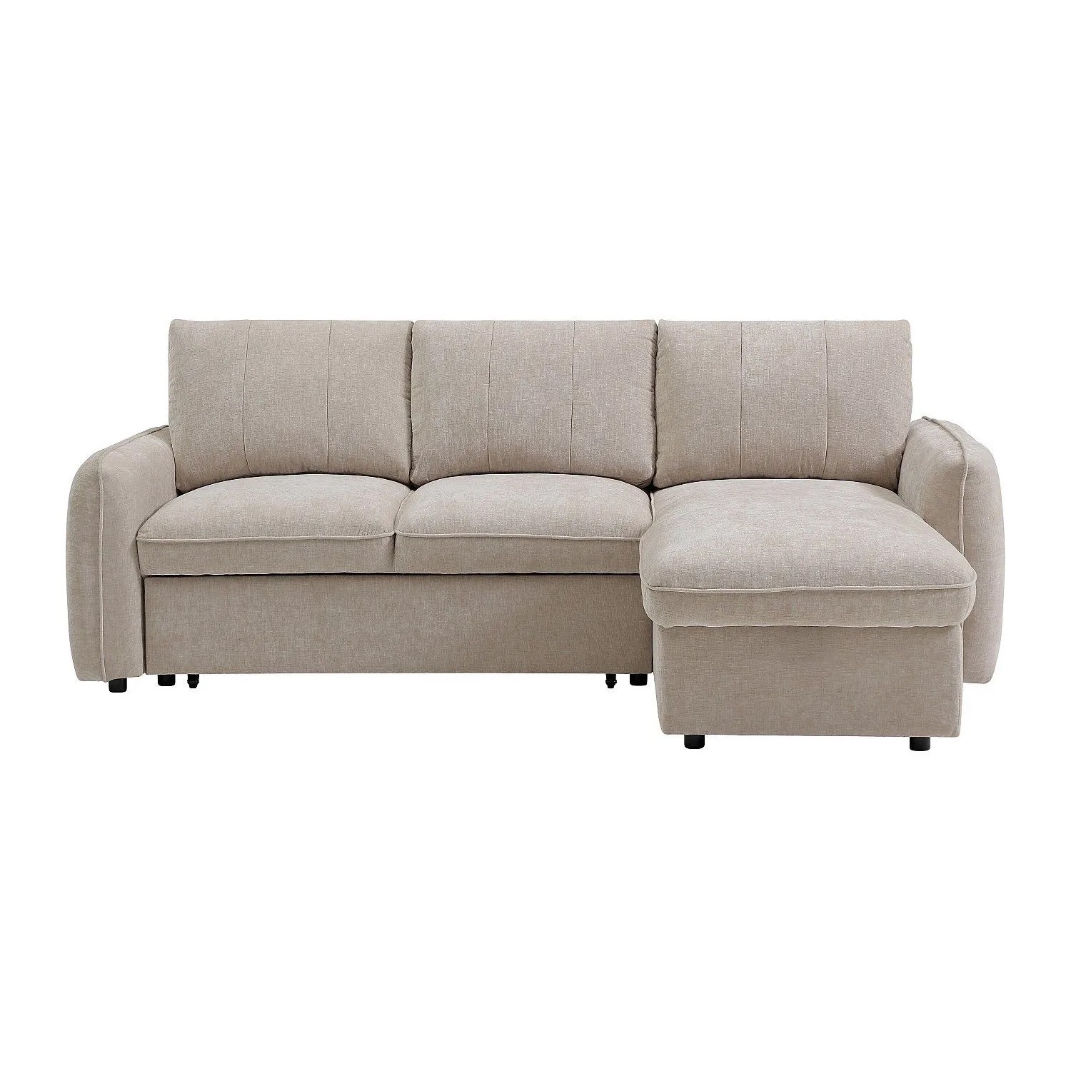 Vente-unique Schlafsofa Naloci Beige 240 cm