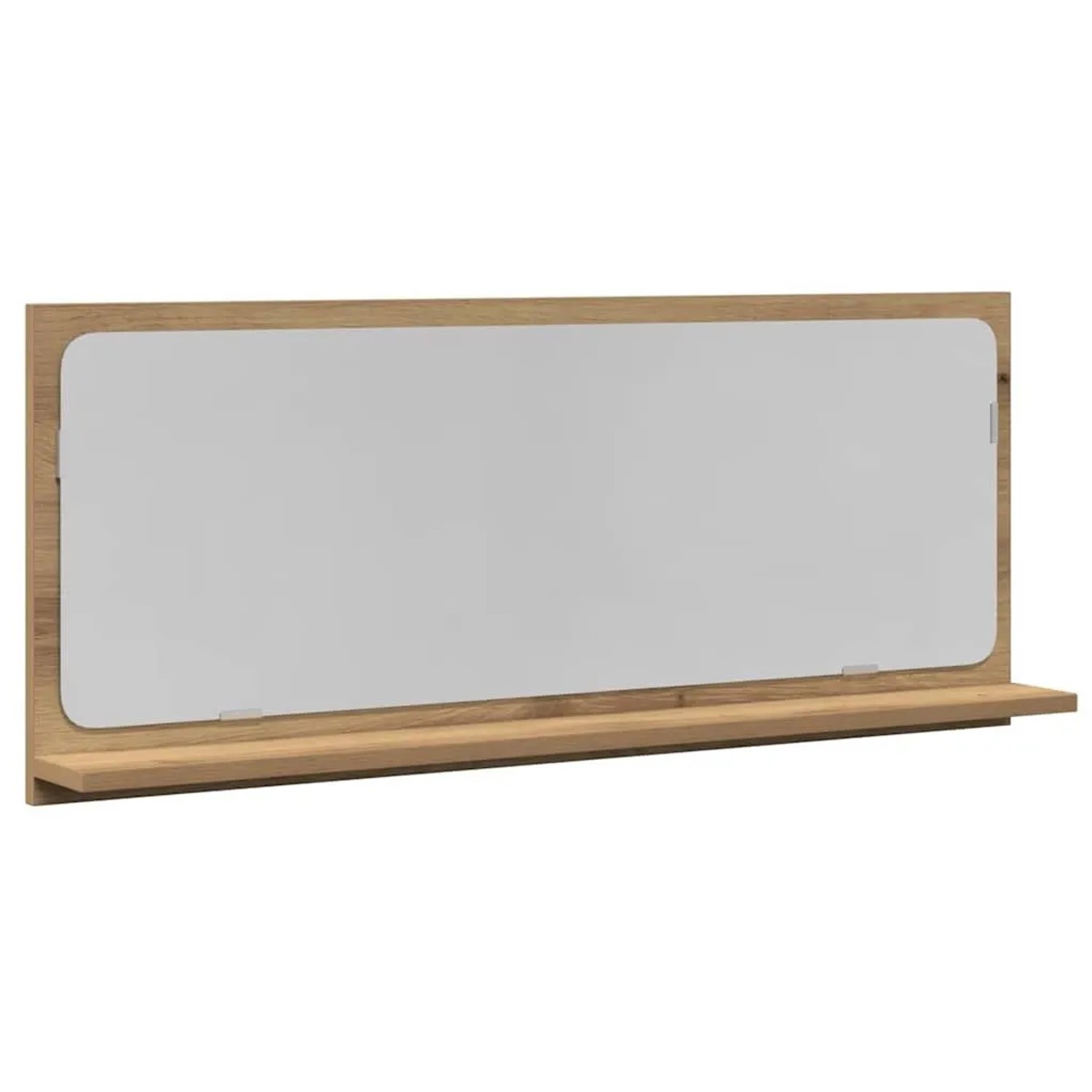 vidaXL Spiegelablage Artisan-Eiche 90 x 10,5 x 37 cm Holzwerkstoff 862527