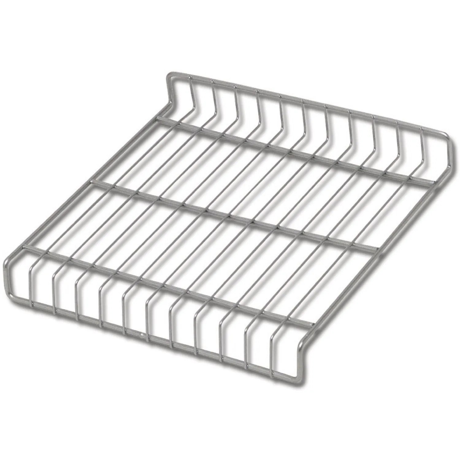 vasalat Set Schuhrost mit Clips Stahldraht Silber RAL 9006 759x280 mm