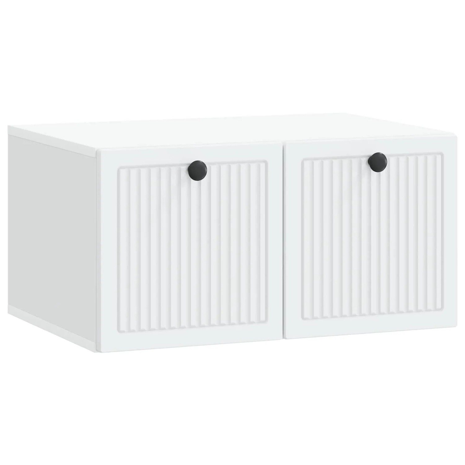 vidaXL Wandmontierter TV-Schrank Weiß 59,5 x 41 x 30 cm Holzwerkstoff 897995