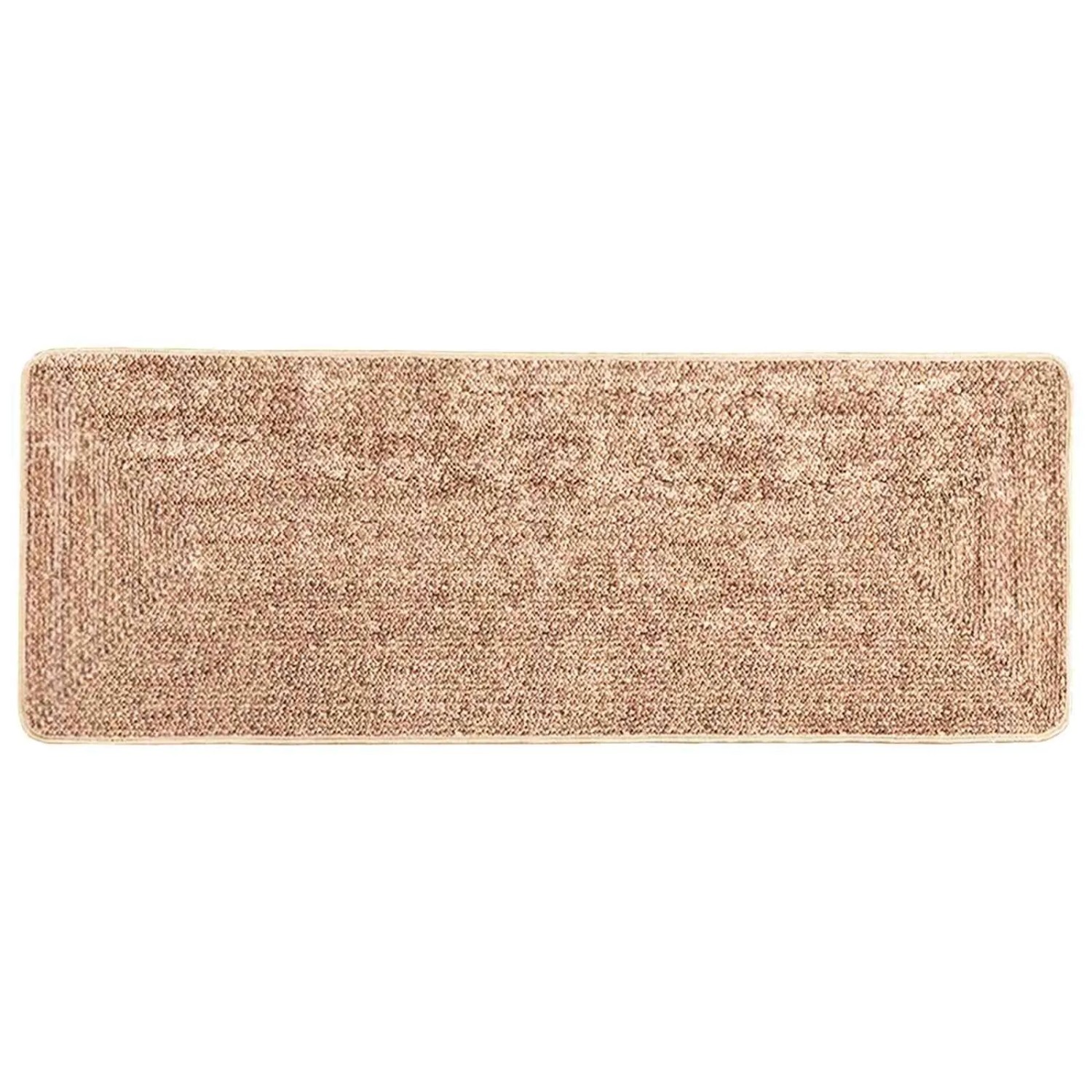 vidaXL Teppichläufer MARSA Gelb 100 x 250 cm Polyester und PVC 42023224