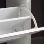 SoBuy Schuhkipper Schmal Schuhschrank mit 2 Klappen für Diele Weiß FSR152-W_6