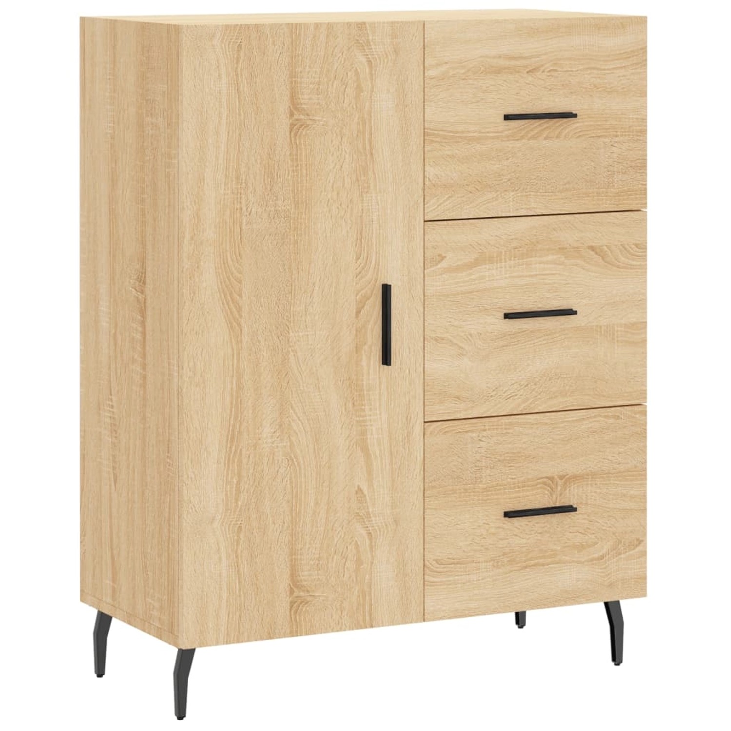 vidaXL Sideboard Sonoma-Eiche 69,5x34x90 cm Holzwerkstoff 827935 günstig online kaufen