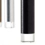 Detailaufnahme: Brilliant LED-Pendelleuchte Cembalo, braun, 5-flammig.