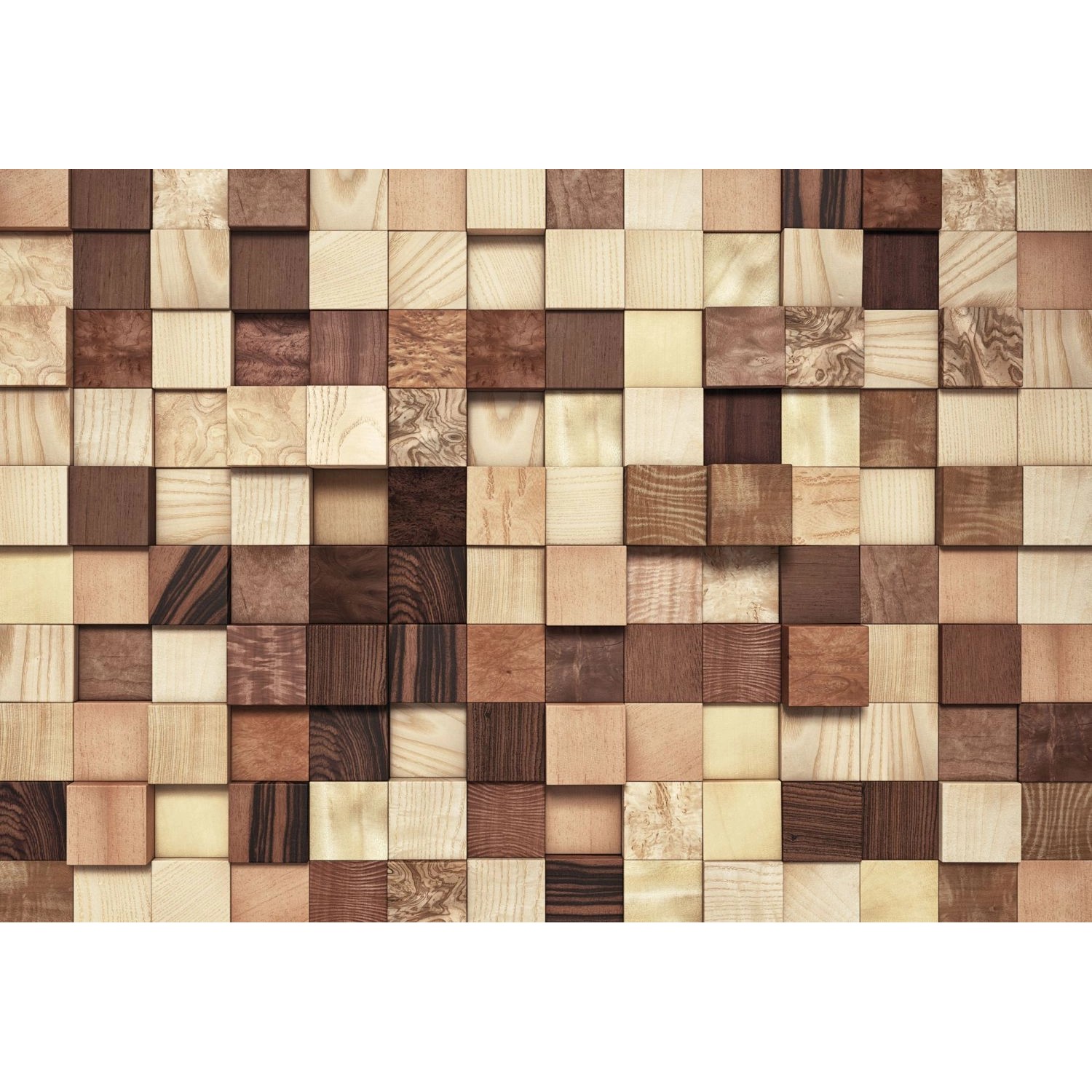Thumbnail - Sanders & Sanders Fototapete 3D Beige und Braun 368 x 254 cm 612265