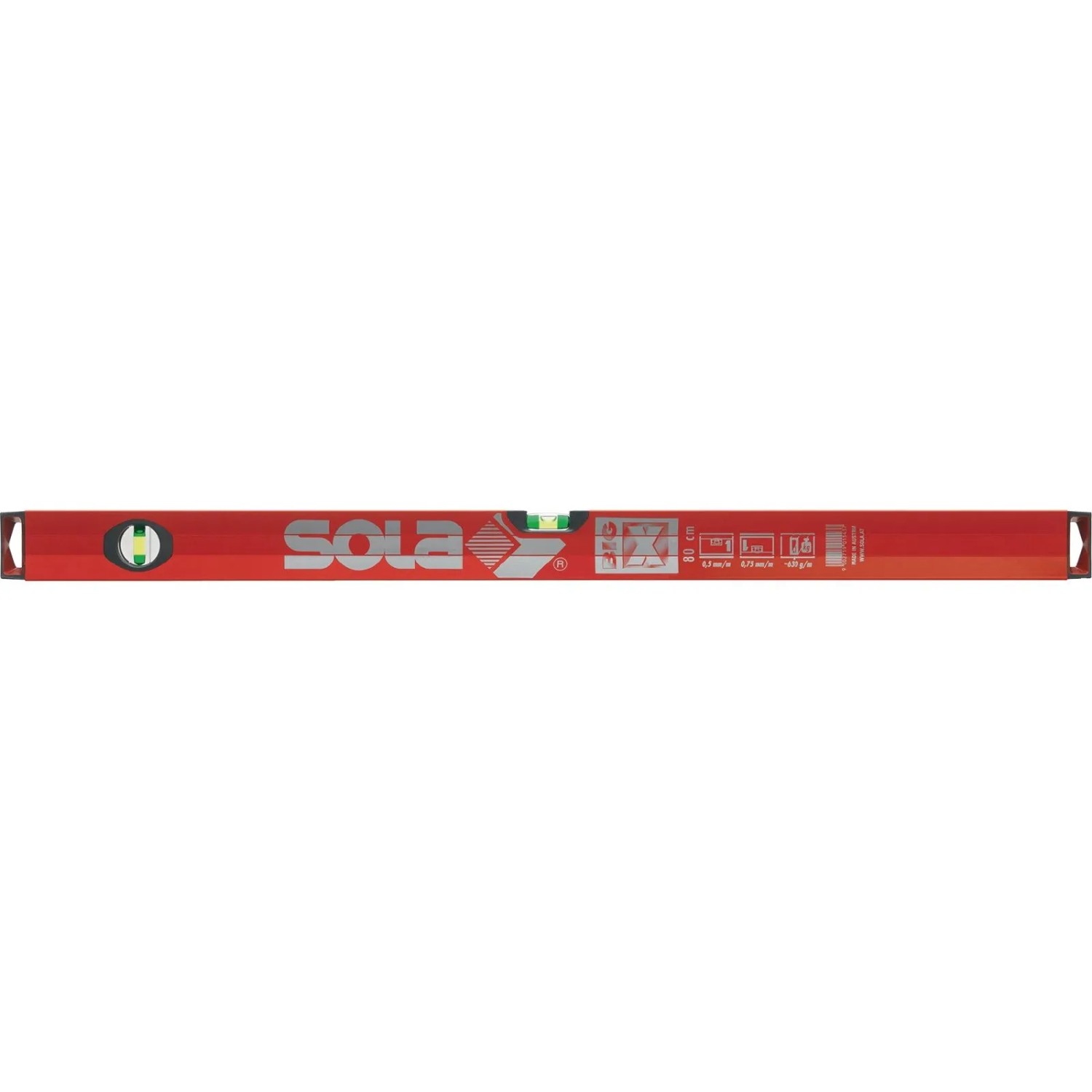 SOLA Wasserwaage BIG X 150Cm Alu Rot   0 5Mm M 1373501