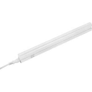 Weiße LED-Lichtleiste zur Küchenbeleuchtung, 4W, mit Schalter. Energieeffizienzklasse F.