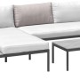 Beiges Rückenkissen für OBI Lounge-Set Lankin. Ersatzkissen für Gartenmöbel.