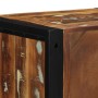 vidaXL Nachttische 2 Stk Mehrfarbig 40x35x40 cm Altholz Massivholz 4015956_12