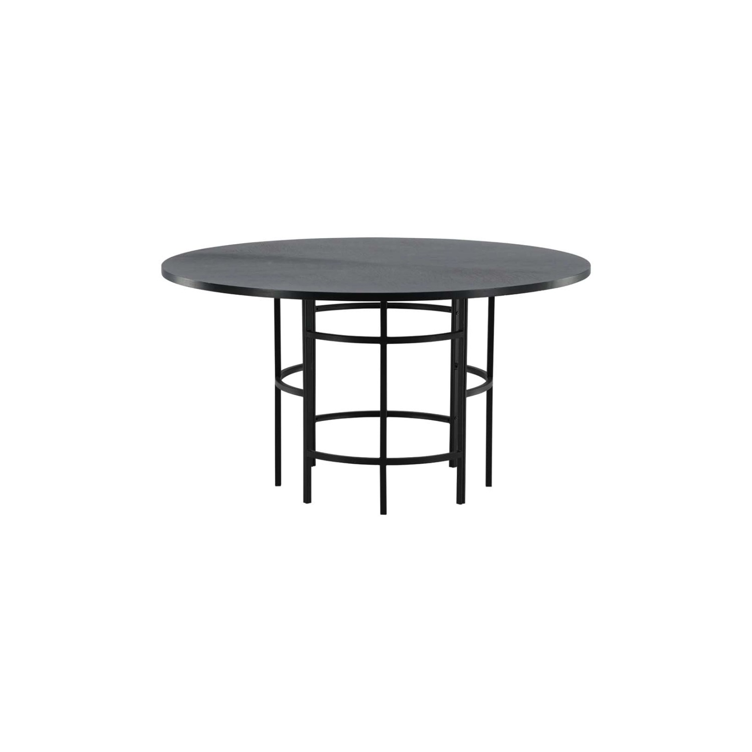 ebuy24 Copenhagen Esstisch Ø140cm Schwarz günstig online kaufen