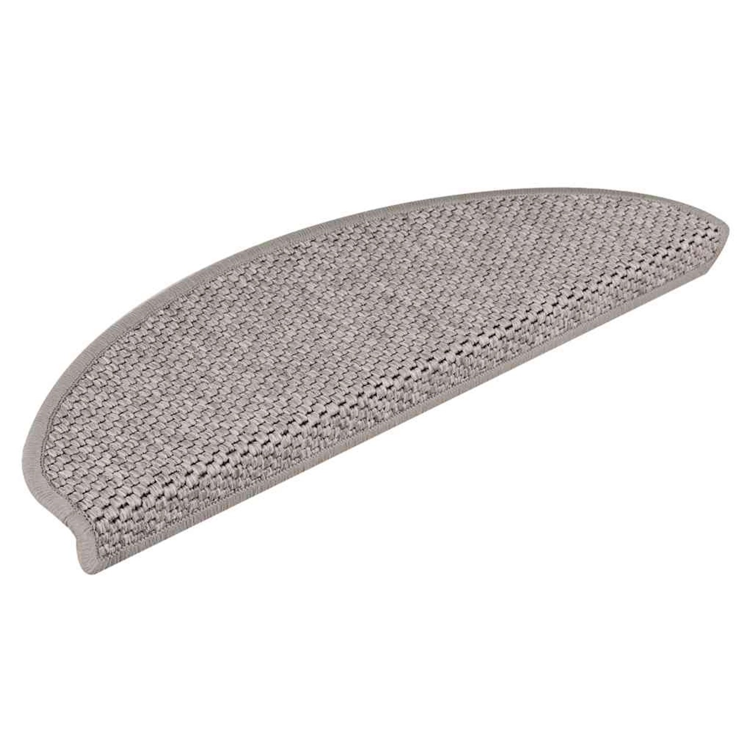 vidaXL Stufenmatten Selbstklebend Sisal-Optik 30Stk 65x21x4cm Silbern 33658 günstig online kaufen
