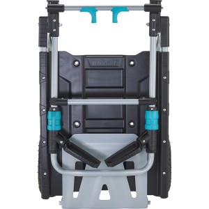 wolfcraft TS 2500 Sackkarre/Transportsystem, max. 150 kg, zusammengeklappt für Lagerung/Transport.