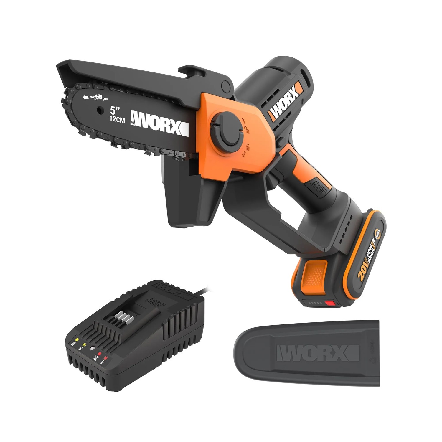 Worx Einhand-Astsäge WG326E 20 V