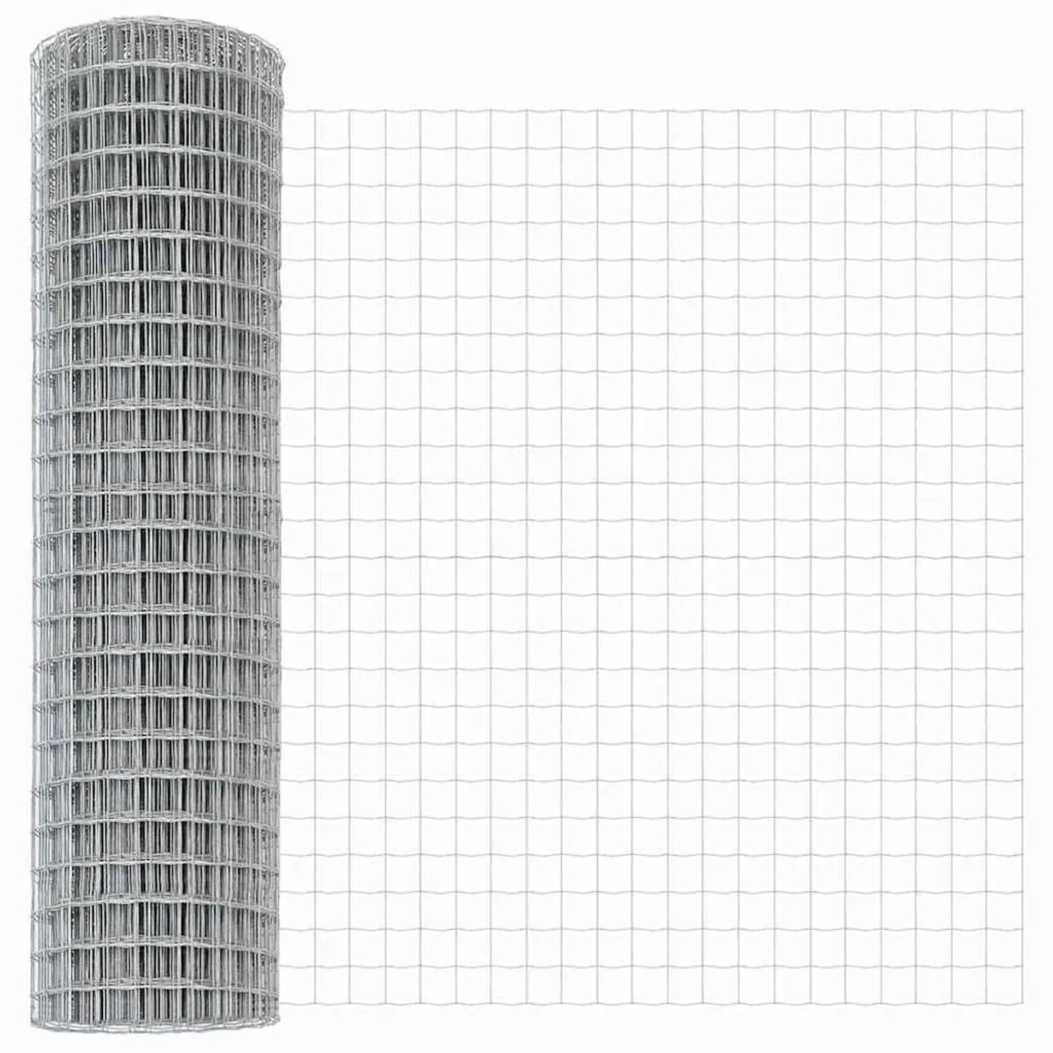 vidaXL Eurozaun 1,4 x 10 m PVC-beschichtetes Eisen 42004623 günstig online kaufen