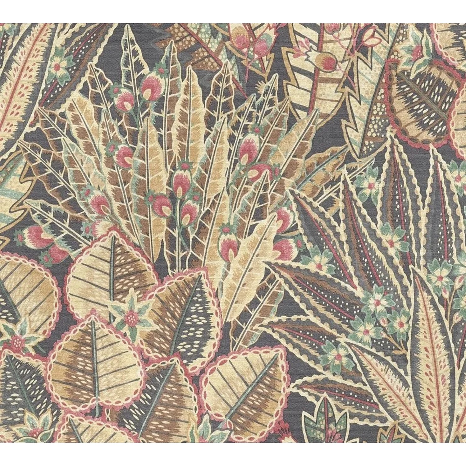 Tadessi Tapete Floral M1-No.11153 Vliestapete in Rot