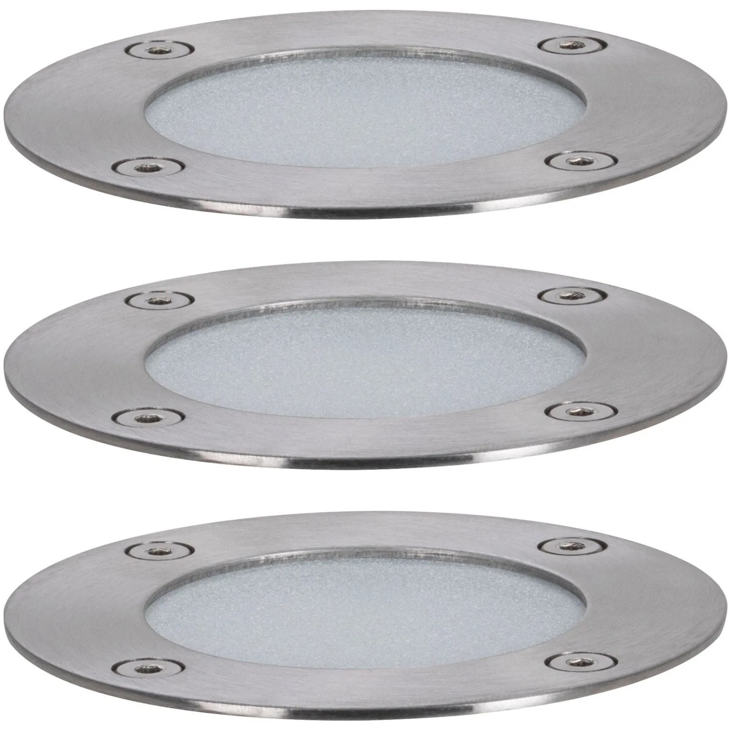 Paulmann Outdoor Bodenstrahler Set, silber, RGBW, ZigBee, für Außenbeleuchtung.