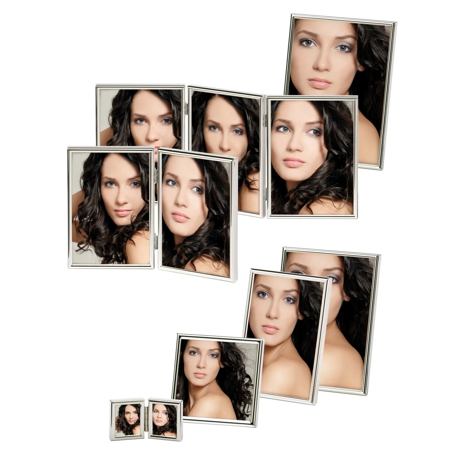 Mehrere silberne walther design Bilderrahmen Chloe Portrait, Dekoartikel & Wohnaccessoires.