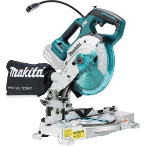 Makita Akku-Kapp- und Gehrungssäge DLS600Z 18 V Solo. Präzise Säge für Renovierungs- und Bauarbeiten.