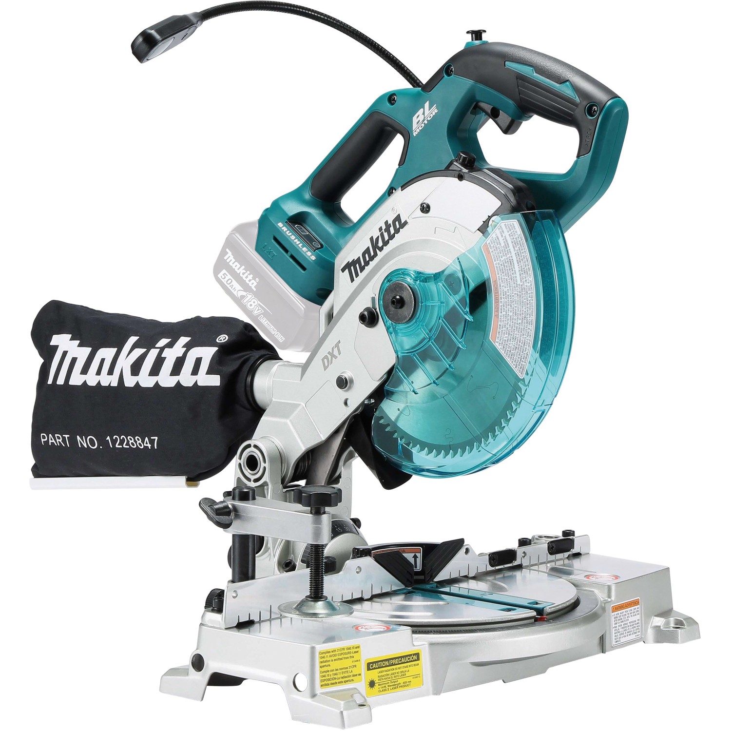 Makita Akku-Kapp- und Gehrungssäge DLS600Z 18 V Solo