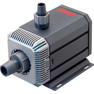 Eheim Universal 3400 Aquarium Pumpe für den Dauereinsatz, mit Vorfilter und variablen Befestigungen.
